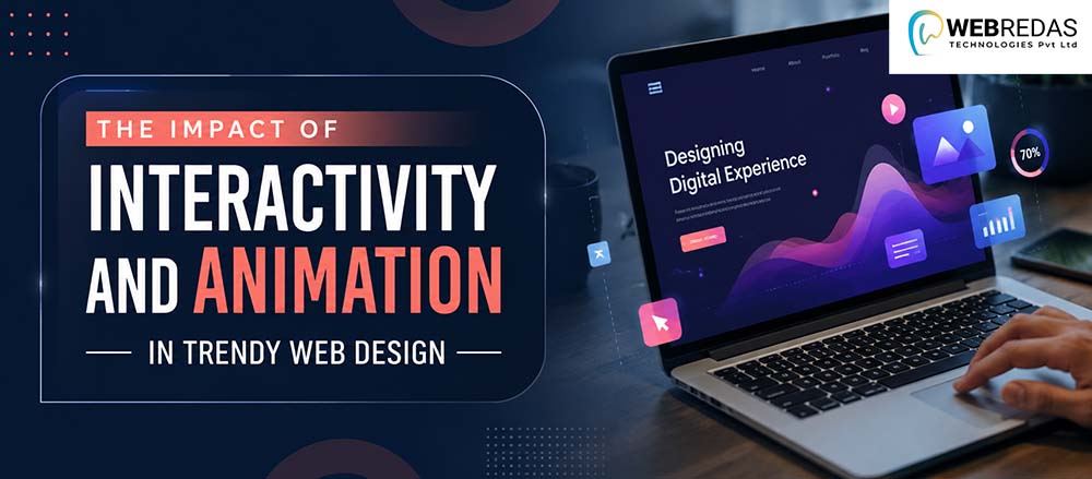 The Impact of Interactivity and Animation in Trendy Web Design