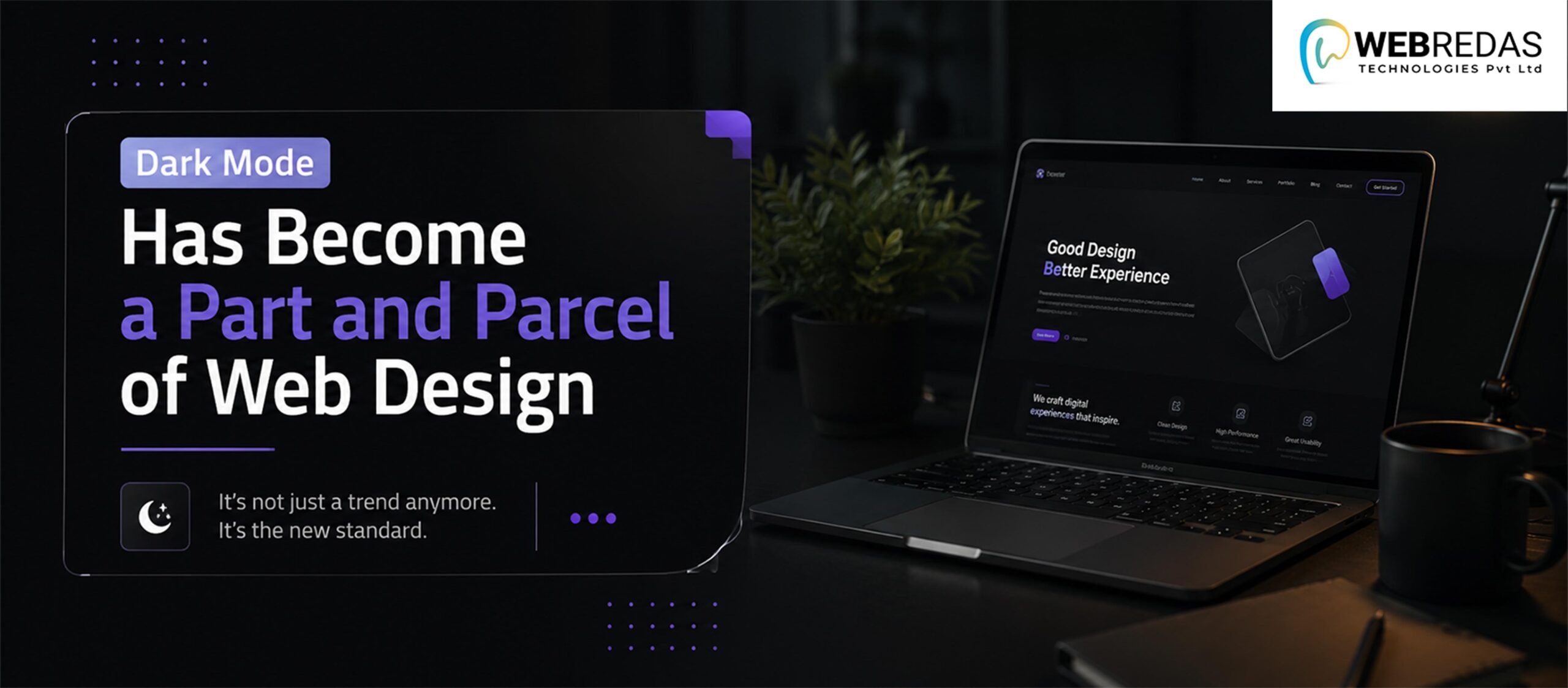 Dark Mode Has Become a Part and Parcel of Web Design